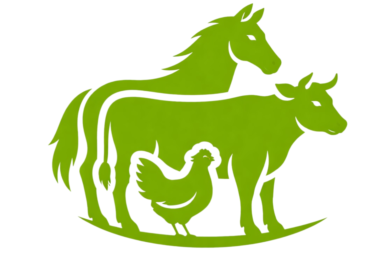 Farm animal icon